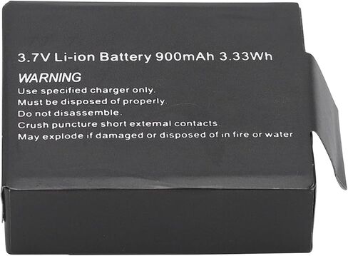بطارية 900mAh Li Ion لكاميرا SJ4000 SJ5000 M10 ، قابلة للشحن مع عمر بطارية أطول ، مع رسوم مفرطة in Saudi Arabia