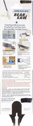 Vaughan 333RBC Bear Saw Replacement Blades in Kuwait