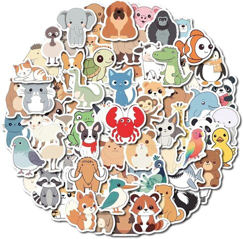 100 Cool Stickers for Adults Teens – Hippie Psychedelic Aesthetic Vinyl Sticker Pack for Water Bottles, Laptops, Skateboards, Journals in Kuwait