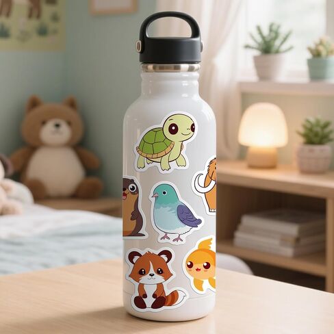 100 Cool Stickers for Adults Teens – Hippie Psychedelic Aesthetic Vinyl Sticker Pack for Water Bottles, Laptops, Skateboards, Journals in Kuwait