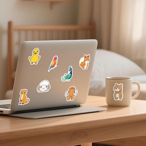 100 Cool Stickers for Adults Teens – Hippie Psychedelic Aesthetic Vinyl Sticker Pack for Water Bottles, Laptops, Skateboards, Journals in Kuwait