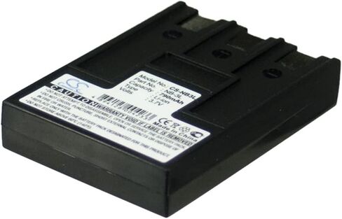 VI VINTRONS 790MAH بطارية لـ Canon Digital IXUS 700 ، IXUS 750 ، IXUS I ، IXUS I5 ، IXUS II in Saudi Arabia