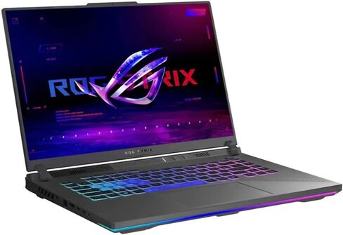 ASUS ROG Strix G16 G614 AI Gaming Laptop 16.0" 165Hz IPS WUXGA Display (AMD Ryzen 9 8940HX, GeForce RTX 5070 Ti 12GB, 64GB DDR5, 1TB PCIe SSD, RGB KB, Win 11 Pro) w/DKZ USB Hub - G614PR-G16.R95070TI in Saudi Arabia