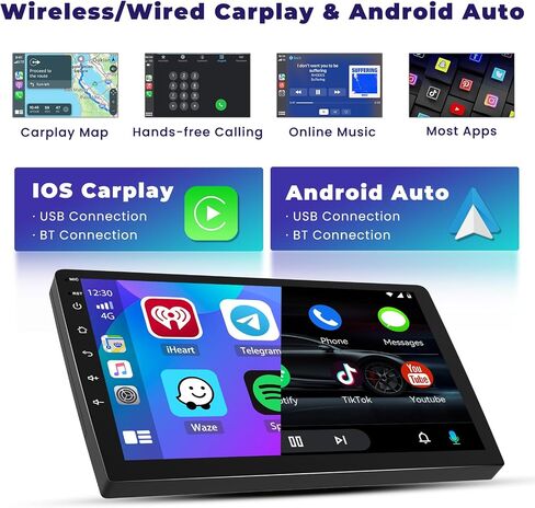 8core 6+128g Android 15 Stereo Stereo لـ Honda CRV 1997-2001،9 بوصة IPS 1280 * 720 شاشة تعمل باللمس اللاسلكي Apple Carplay Android Auto DSP 5G WiFi Bluetooth GPS FM RDS+AHD Camera in Kuwait