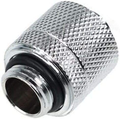 Alphacool 17077 HF 13/10 Compression Fitting G1/4 - Chrome Water Cooling Fittings in Saudi Arabia