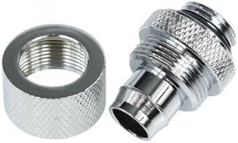 Alphacool 17077 HF 13/10 Compression Fitting G1/4 - Chrome Water Cooling Fittings in Saudi Arabia