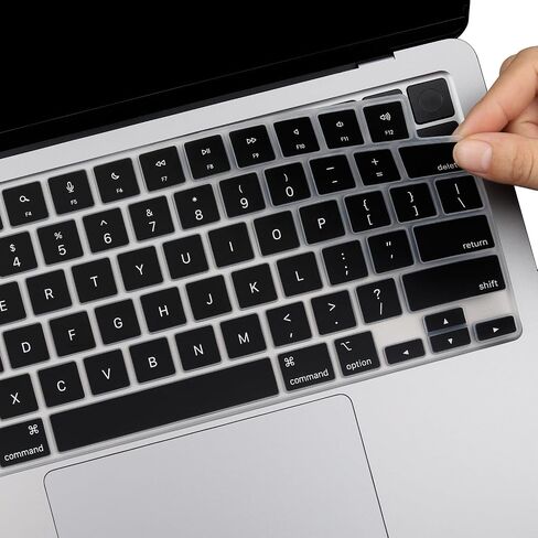 غطاء لوحة المفاتيح لعام 2025-2022 MacBook Air 15.3 "13.6" M4 M3 M2 Chip A3241 A3240 A2941 A3114 A2681 A3113 MacBook Pro 14 16 "M4 M3 M1 M1 Pro/Max Chip A2442 A2779 A2918 A2992 A2485 A2485 A2490 A249 تخطيط BK in Saudi Arabia