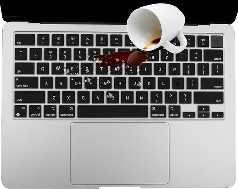 غطاء لوحة المفاتيح لعام 2025-2022 MacBook Air 15.3 "13.6" M4 M3 M2 Chip A3241 A3240 A2941 A3114 A2681 A3113 MacBook Pro 14 16 "M4 M3 M1 M1 Pro/Max Chip A2442 A2779 A2918 A2992 A2485 A2485 A2490 A249 تخطيط BK in Saudi Arabia
