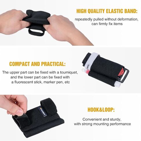 Idogear Sports Tourniquet Pouch حامل الإسعافات الأولية لـ Cat Gen7 ، مجموعة الصدمات القتالية لحزام سترة تكتيكي in Kuwait