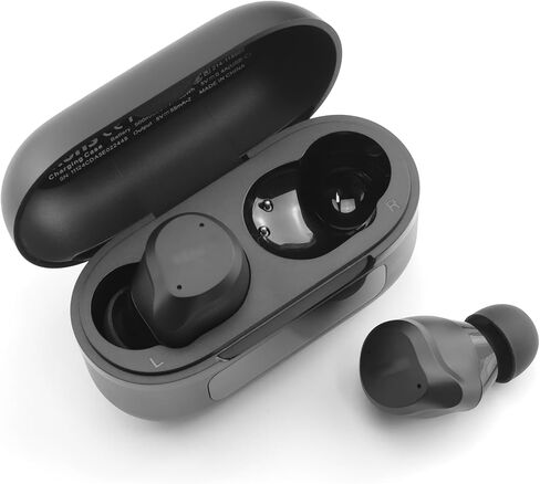 Replacement Silicone Ear Tips for TOZO NC9 Wireless Earbuds, Compatible with TOZO Hybrid Active Noise Cancelling Wireless Earbuds, 12 Pairs (S/M/L/XL, Black) in Kuwait