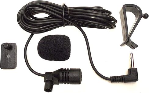 3.5mm Microphone Assembly Mic for Car Vehicle Head Unit Bluetooth Enabled Stereo Radio GPS DVD in Saudi Arabia