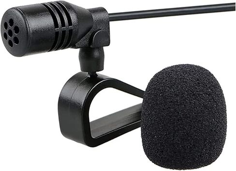 3.5mm Microphone Assembly Mic for Car Vehicle Head Unit Bluetooth Enabled Stereo Radio GPS DVD in Saudi Arabia