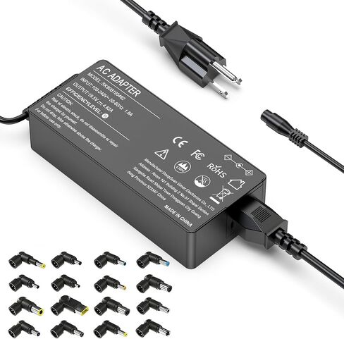 90W شاحن كمبيوتر محمول عالمي مع 16 نصيحة متوافقة مع HP Le Novo Dell Asus Acer Toshiba IBM Gateway Notebook in Kuwait
