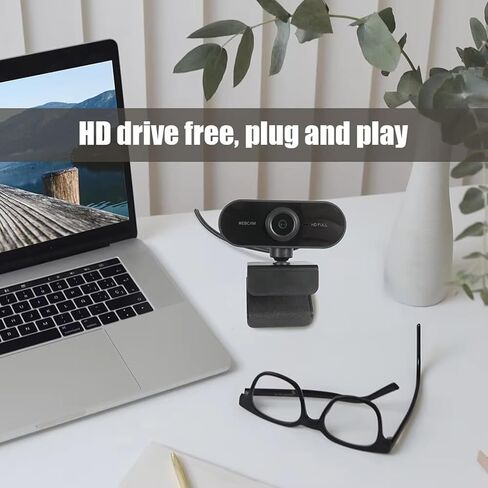 USB 2K 1080P 720P 480P FullHD Computer Camera with Wide Angled Lens for Remote Work and Online Teaching Autofocus Webcam in Saudi Arabia
