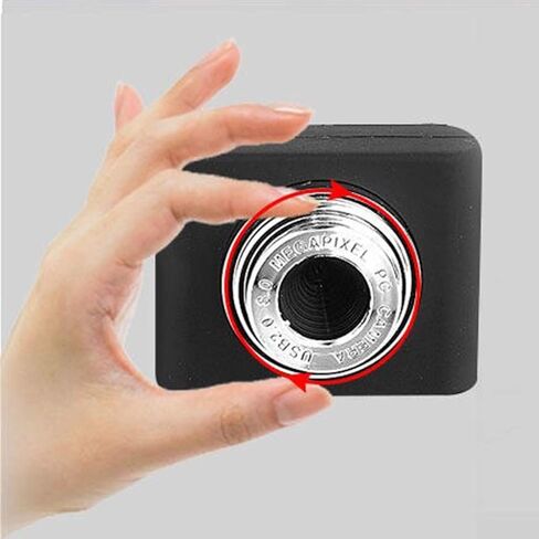 USB Webcam Manual for Focus Built-in Microphone Drive-Free Computer Web Camera Home Portable Laptop Desktop C USB Camera for Pc in Saudi Arabia