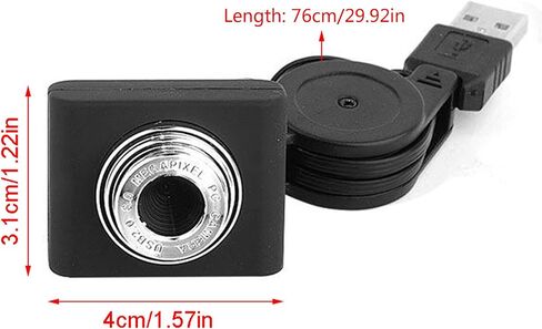 USB Webcam Manual for Focus Built-in Microphone Drive-Free Computer Web Camera Home Portable Laptop Desktop C USB Camera for Pc in Saudi Arabia