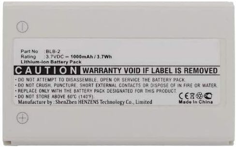 بطارية الكاميرا الرقمية التآزر ، متوافقة مع كاميرا نوكيا 8310 الرقمية ، (Li-ion ، 3.7 ، 1000mAh) سعة عالية للغاية ، بديل لبطارية Aiptek Zpt-NKA in Saudi Arabia