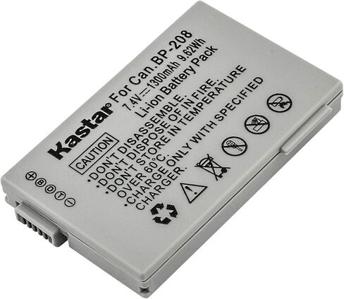 استبدال بطارية KASTAR 1-PACK لـ Canon BP-208 BP-208DG BP-308 BP-310 BP-315 ، Canon DC220 DC230 IVIS DC22 IVIS DC50 IVIS DC200 ELURA 100 FVM300 IXY DVS1 MVXI MVX430 MVX in Saudi Arabia