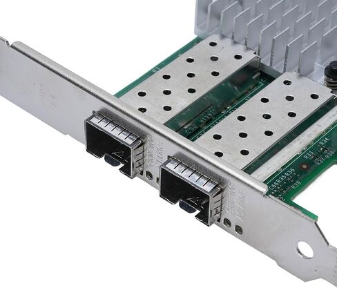 بطاقة شبكة ZOPSC 10GBPS SFP ، محول PCI Express X8 Ethernet مع 82599 مجموعة شرائح ومنفذ SFP ، لبيئات الخادم تدعم VMware in Saudi Arabia