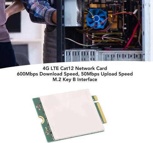 بطاقة شبكة Yoidesu 4G LTE ، M.2 مفتاح B الوحدة النمطية لبطاقة شبكة Latitude ، 600 ميجابت في الثانية في الثانية ، لسرعة 3550 ، 5350 ، 5450 ، 5500 ، 7030 ، 7350 ، 7450 ، 7650 in Saudi Arabia