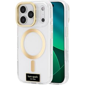 Kate Spade New York iPhone 17 Pro Case - Compatible with MagSafe - Designer Phone Case - Tortoise in Kuwait