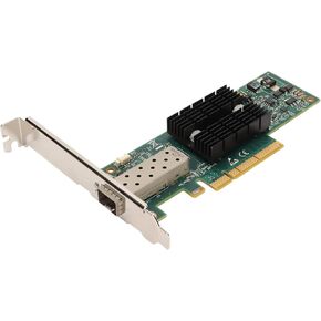Focket 10GB PCIe SFP Network Card, Dual Port PCIe X8 Interface Server Compatible 2003 2008 2012 for Desktop Servers with Standards and Mini Boxes in Kuwait