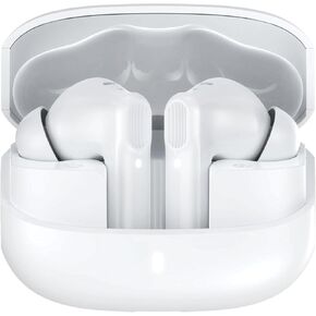سماعات الأذن اللاسلكية Bluetooth 5.3 سماعات الرأس ، تصميم خفيفة الوزن في الأذن مع باس عميق ، 48hplaytime ، التحكم في اللمس ، سماعات IPX5 مقاومة للماء للتمرين الرياضي (أبيض) in Saudi Arabia