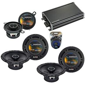 Harmony Audio Compatible with Lexus RX350/400H 07-09 OEM Speaker Replacement Bundle (2) HA-R65, HA-R35 & CXA360.4 Amp in Kuwait