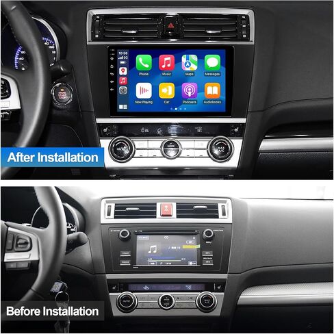 2+32g 9 بوصة Android 13 Stereo لسيارة Subaru Outback Legacy 2015-2018 IPS شاشة اللمسات شاشة الشاشة مع Carplay و Android دعم Auto Camera GPS FM Navi BT SWC in Kuwait