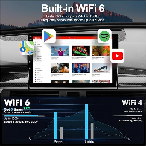 2+32g 9 بوصة Android 13 Stereo لسيارة Subaru Outback Legacy 2015-2018 IPS شاشة اللمسات شاشة الشاشة مع Carplay و Android دعم Auto Camera GPS FM Navi BT SWC in Kuwait