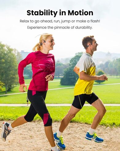 سماعات الرأس سماعات الرأس سماعات الرأس Bluetooth V6.0 Open Ear Sports Headset ، IP68 Player MP3 Player 32G ، للركض ، ركوب الدراجات (أسود) in Saudi Arabia
