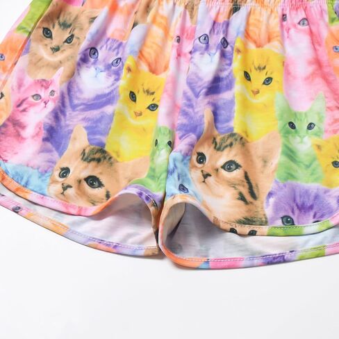QPANCY Matching Girls & Dolls Pajamas Unicorn Pj Sets Summer Cotton Sleepwear … in Kuwait