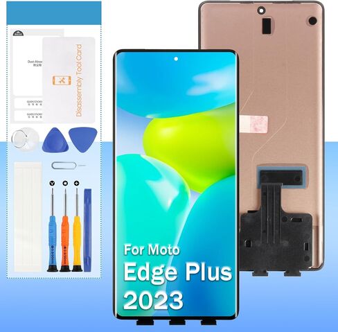 لاستبدال شاشة Motorola Moto Edge Plus 2023 ، الأصلي لـ Moto Edge+ 2023 6.67 "شاشة LCD شاشة اللمس أرقام الزجاج (ليس لـ 2022/2024) in Kuwait