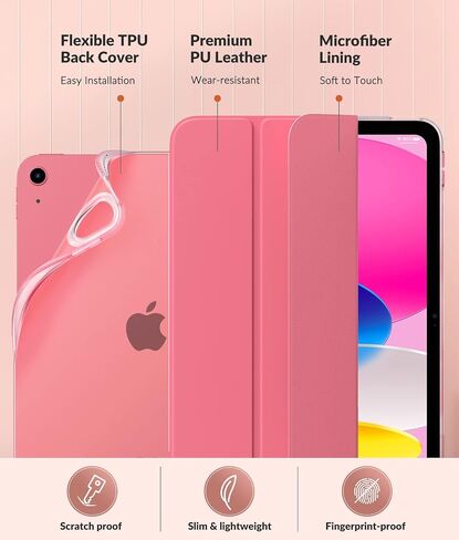 Moko Lightning Female to USB C Male Adapter ، 2 Pack USB-C إلى محول البرق لسلسلة/حالة iPhone لحالة الجيل العاشر الجديد iPad 2022 in Kuwait