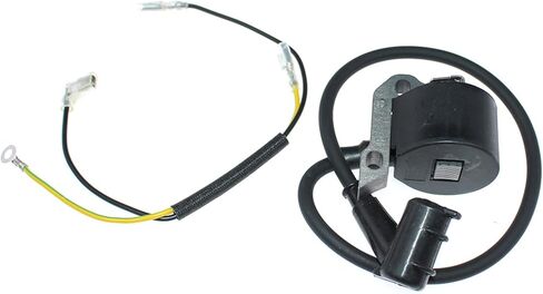 Ignition Coil Compatible with Partner P461 P461II P538 P538E P542E PL546 Promac 40 46 McCulloch Mac538 Mac538E Mac539E Mac540 Mac540E Mac542 in Kuwait