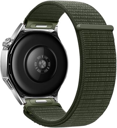 18mm 20mm 22mm Hook and Loop Watch Band Compatible with Garmin Vivoactive 6/5/ 3 Band, One Click Soft Nylon Breathable Sport Strap for Venu 3/3S/2/2S Men Women in Kuwait