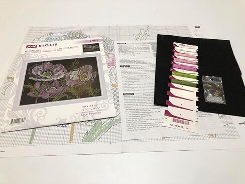 Riolis Cross Stitch, Lace Poppies (14 Count) in Saudi Arabia