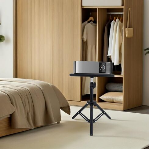 Gadpiparty Projector Stand Stand Tripod Tripod Tripod Tripod مع صينية للاستخدام في الهواء الطلق in Kuwait