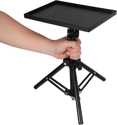 Gadpiparty Projector Stand Stand Tripod Tripod Tripod Tripod مع صينية للاستخدام في الهواء الطلق in Kuwait