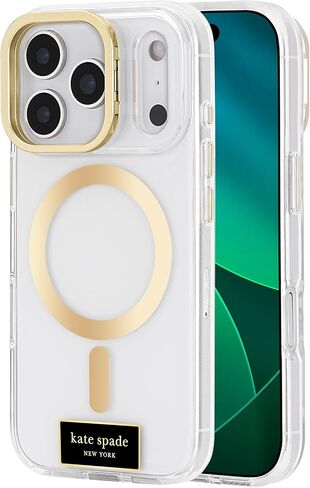 Kate Spade New York iPhone 17 Pro Case - متوافق مع Magsafe - حالة الهاتف المصمم - السلحفاة in Kuwait
