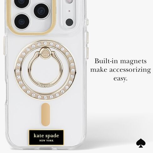 Kate Spade New York iPhone 17 Pro Case - متوافق مع Magsafe - حالة الهاتف المصمم - السلحفاة in Kuwait