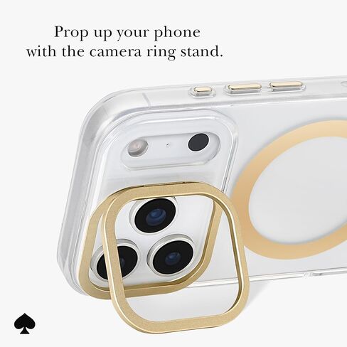 Kate Spade New York iPhone 17 Pro Case - متوافق مع Magsafe - حالة الهاتف المصمم - السلحفاة in Kuwait
