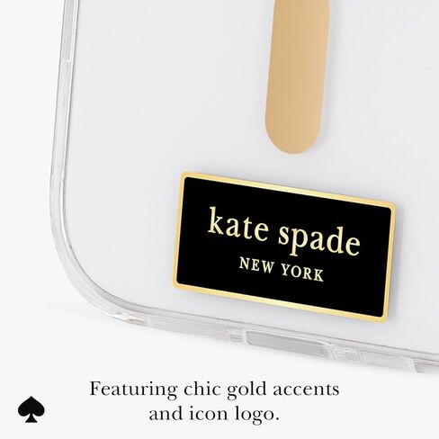 Kate Spade New York iPhone 17 Pro Case - متوافق مع Magsafe - حالة الهاتف المصمم - السلحفاة in Kuwait