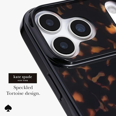 Kate Spade New York iPhone 17 Pro Max Case - متوافق مع Magsafe - Designer Phone Case - Flowerbed Blue Gems in Kuwait