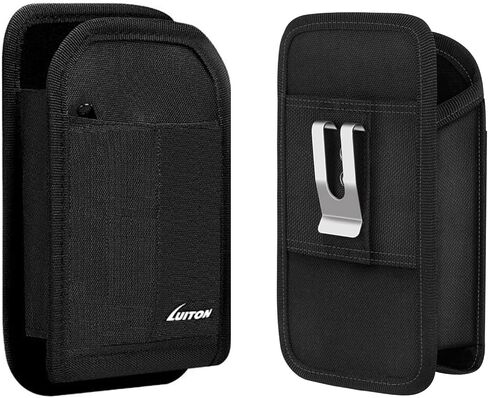 Zebra TC77 TC70 Scanner Holster Carrying Case Pouch Compatible with Zebra TC75x, TC75, TC70x, TC70, TC72, TC77 Handheld Barcode Touch Mobile Computer,Scanner Case Holder with Metal Clip and Belt Loops in Saudi Arabia