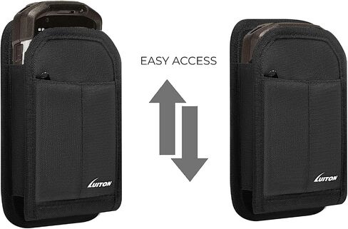 Zebra TC77 TC70 Scanner Holster Carrying Case Pouch Compatible with Zebra TC75x, TC75, TC70x, TC70, TC72, TC77 Handheld Barcode Touch Mobile Computer,Scanner Case Holder with Metal Clip and Belt Loops in Saudi Arabia