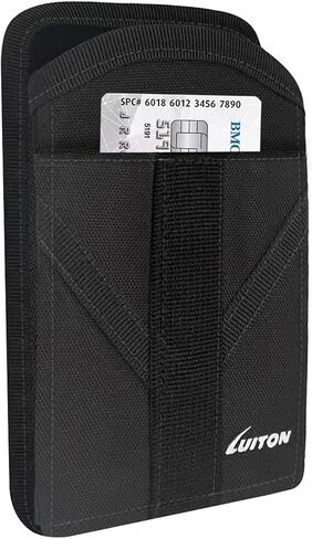 Zebra TC77 TC70 Scanner Holster Carrying Case Pouch Compatible with Zebra TC75x, TC75, TC70x, TC70, TC72, TC77 Handheld Barcode Touch Mobile Computer,Scanner Case Holder with Metal Clip and Belt Loops in Saudi Arabia