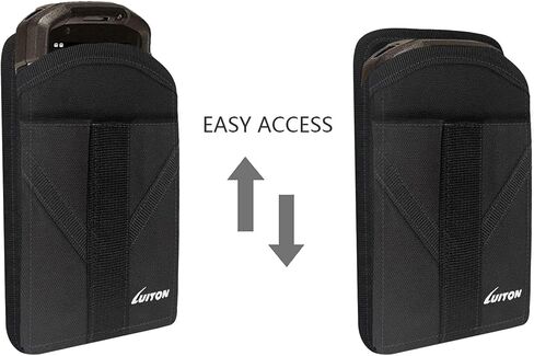 Zebra TC77 TC70 Scanner Holster Carrying Case Pouch Compatible with Zebra TC75x, TC75, TC70x, TC70, TC72, TC77 Handheld Barcode Touch Mobile Computer,Scanner Case Holder with Metal Clip and Belt Loops in Saudi Arabia
