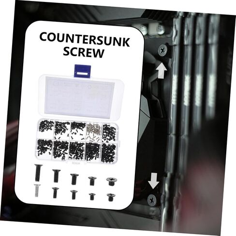 Garneck 1SET LAPTOP إصلاح المسمار المسمار براغي رأس مسطح مسطحات من أجل SSD HARD DRIVE CARD in Saudi Arabia