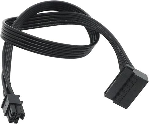 M1ni 6 دبوس إلى Sata 15pin كابل تزويد الطاقة لـ 3250 3268 3650 (6pin to 2 SATA) in Saudi Arabia
